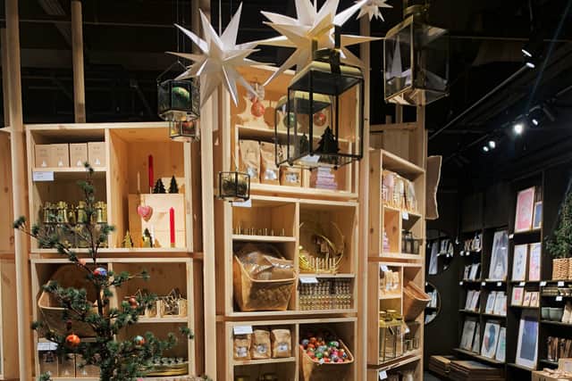 The new shop is the first of its kind in Scotland