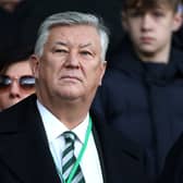 Peter Lawwell during the Ladbrokes Premiership match between Celtic and Rangers  in 2019