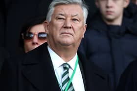 Peter Lawwell during the Ladbrokes Premiership match between Celtic and Rangers  in 2019