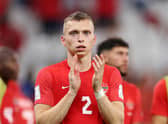  Alistair Johnston and Canada players applaud fans after their 1-2 defeat in the FIFA World Cup Qatar 2022 Group F match against Morocco 