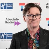 Ed Byrne attends Absolute Radio Live at the Palladium Theatre on November 27, 2022 