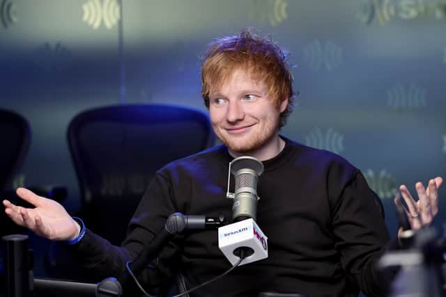 Ed Sheeran. (Photo by Jamie McCarthy/Getty Images)