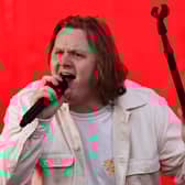 Lewis Capaldi performs on the main stage during day three of the TRNSMT Festival at Glasgow Green on July 10, 2022 in Glasgow, Scotland. (Photo by Jeff J Mitchell/Getty Images)