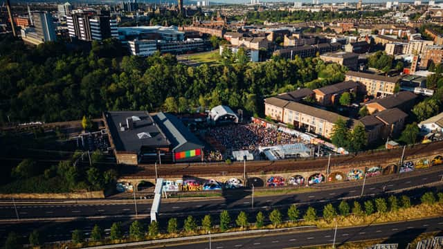 The crowd at Galvanizers Yard during the Patrick Topping performance