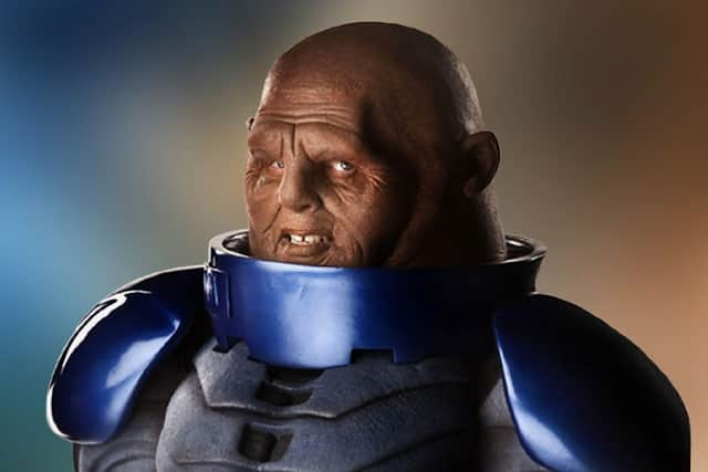 Beloved Doctor Who alien, Strax, claims his favourite earth city is Glasgow - often popping down to fight with the locals.