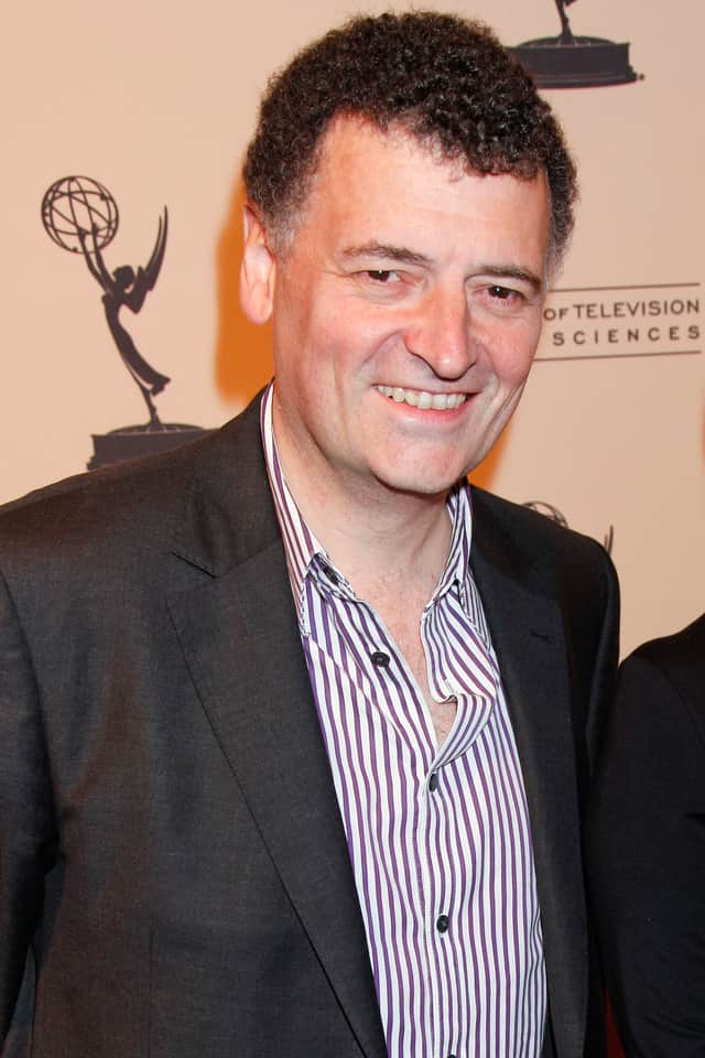 Steven Moffat was lead writer for Doctor Who, and was born in Paisley (Photo by Imeh Akpanudosen/Getty Images)