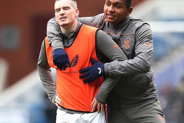 Ryan Kent and Alfredo Morelos of Rangers are out of contract at the end of the season