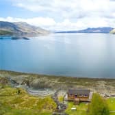 For sale: Rare opportunity to own eight acres, a cottage and six wooden lodges on the shores of Loch Nevis