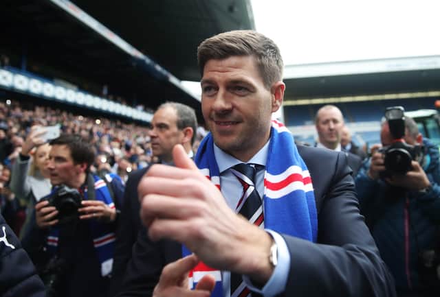 Gerrard managed a win percentage of 63.77 during his successful time in charge.