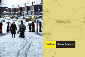 Glasgow weather: Met Office issues yellow weather warning for snow and ice - what to expect