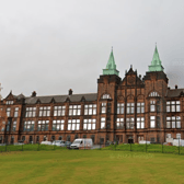 The historic Jordanhill College campus has been redeveloped to include luxury apartments on the grounds.