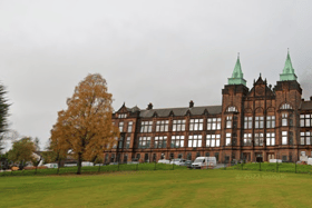The historic Jordanhill College campus has been redeveloped to include luxury apartments on the grounds.