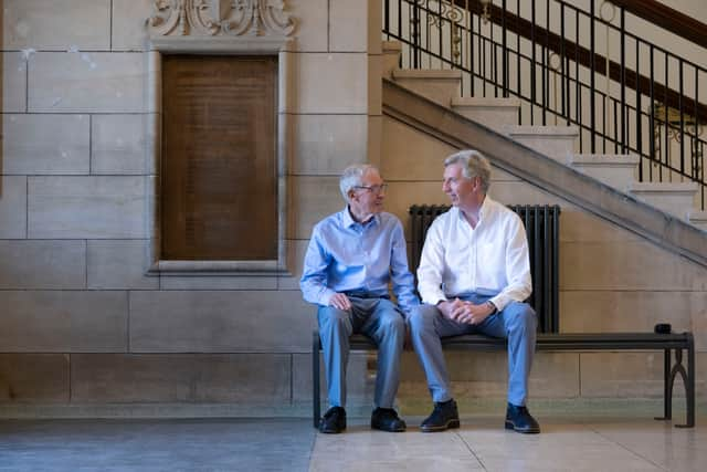 Former Principle of Jordanhill College was invited to roam the grounds and take in the new development