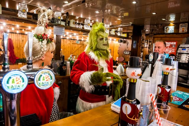 The Grinch and Cindy Lou will visit Glasgow Fort this weekend!