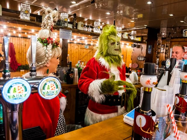 The Grinch and Cindy Lou will visit Glasgow Fort this weekend!