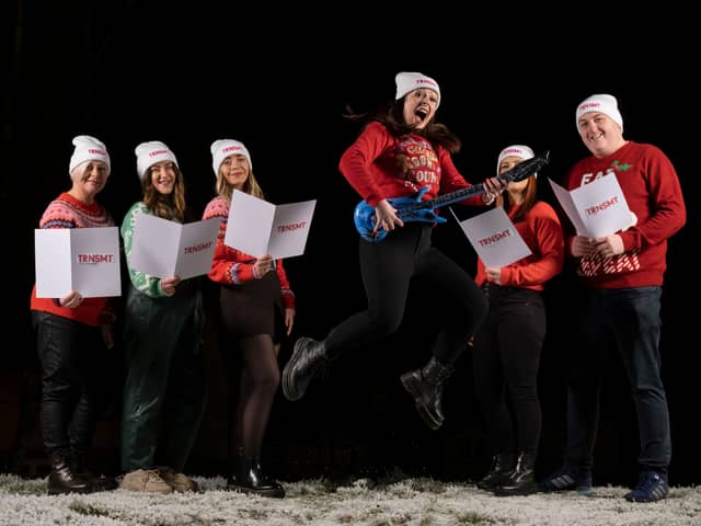 The TRNSMT Christmas choir will serenade shoppers on the streets of Glasgow this year
