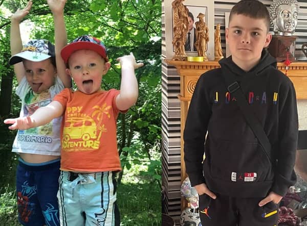 Left to right - brothers Finlay and Samuel Butler, and their cousin Thomas Stewart. Pic: West Midlands Police.