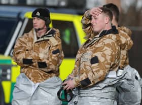 Army staff helped operate ambulance services during the COVID-19 pandemic.