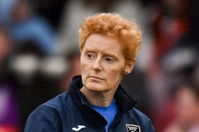 Glasgow City boss Eileen Gleeson has left the club after ‘career break review’ (Image: SNS)
