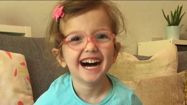 The family of Alara need to raise £80,000 by the end of this month if the young girl is to have chance of walking on her own two feet.
