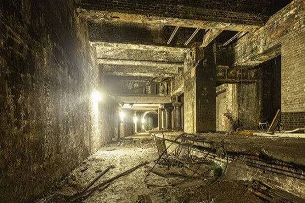 The Victorian platform below Glasgow Central