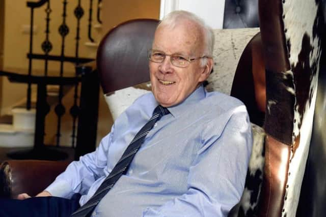 Sir Ian Wood is one of Scotland’s most high-profile names in business. (Photo by Lisa Ferguson)