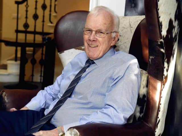 Sir Ian Wood is one of Scotland’s most high-profile names in business. (Photo by Lisa Ferguson)