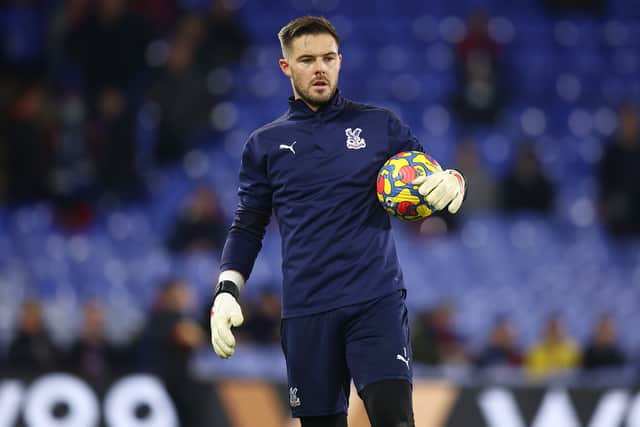 Jack Butland is expected to join Manchester United on loan until the end of the season. Credit: Getty.