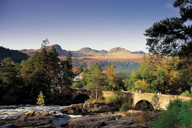 You can find Killin on the western bank of Loch Lomond with plenty of scenic walking trails to take in (Pic: Paul Tomkins)