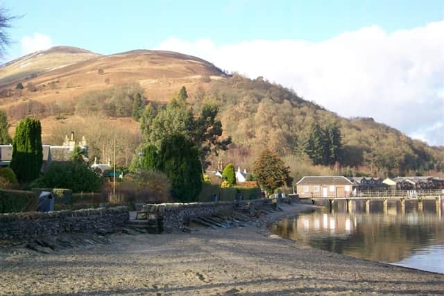 On the banks of Loch Lomond, underneath the shadow of Ben Lomond, Luss is a must-visit