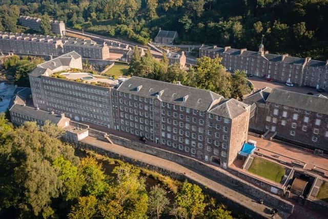 New Lanark is a stunning riverside woodland village bursting with history