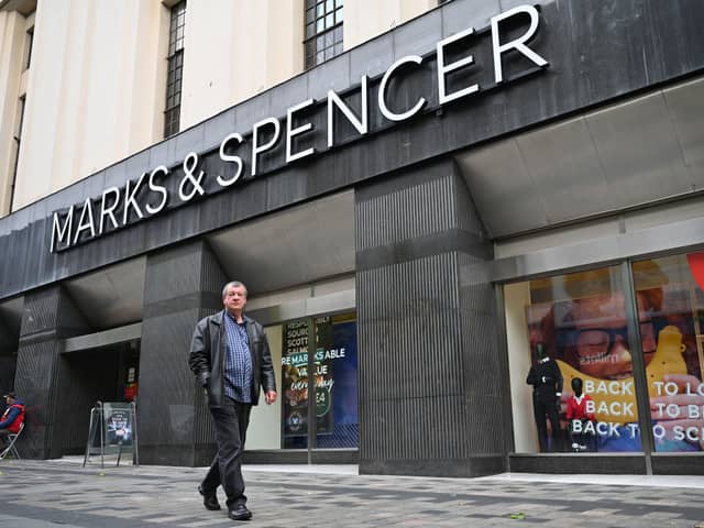 A general view of Marks & Spencers  (Photo by Jeff J Mitchell/Getty Images)