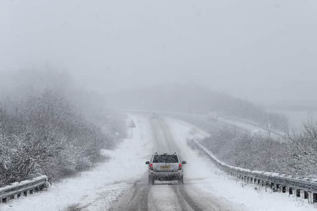 Met Office forecasters say there could be snow on Yorkshire’s hilltops this weekend