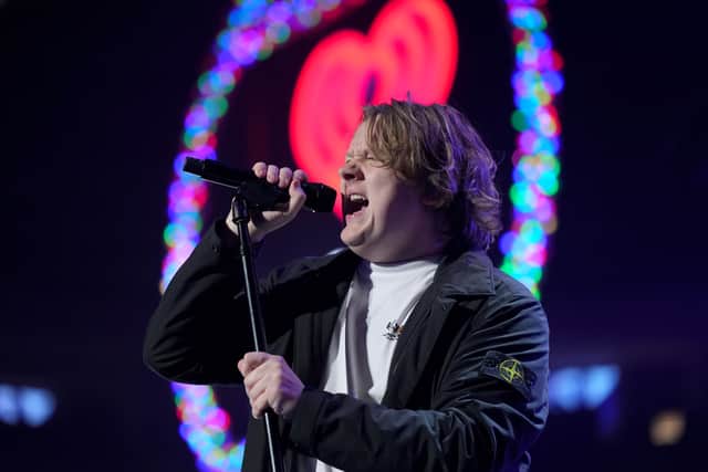 Lewis Capaldi will  play Wythenshawe Park in Manchester on his 2023 tour Credit: Getty