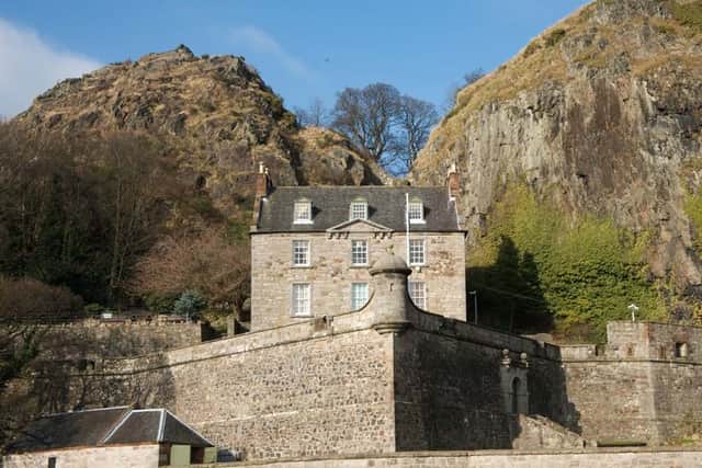 Dumbarton Castle stands on Dumbarton rock looking over the town. (Pic: Historic Environment Scotland)
