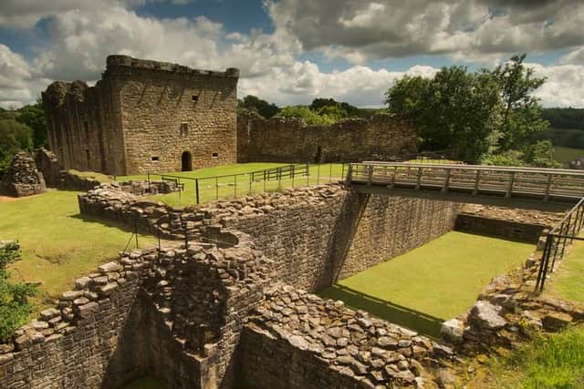 Craignethan Castle is a long ways from the car park - but worth the trip for History fans (Pic: Historic Environment Scotland)