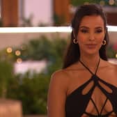 Maya Jama Love Island 2023 Ep1 on ITV2 (ITV images)