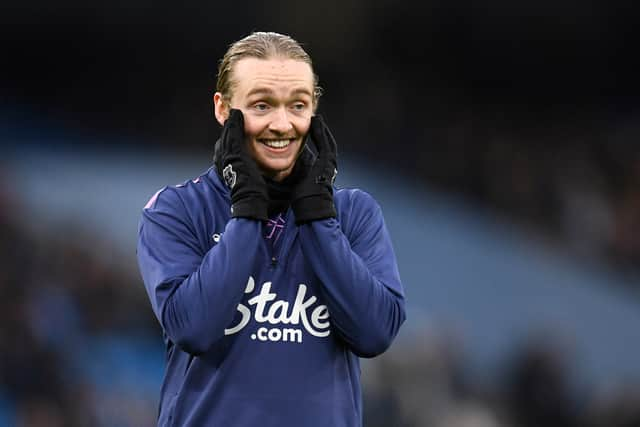 Everton midfielder Tom Davies won't be heading to Ibrox in the January transfer window