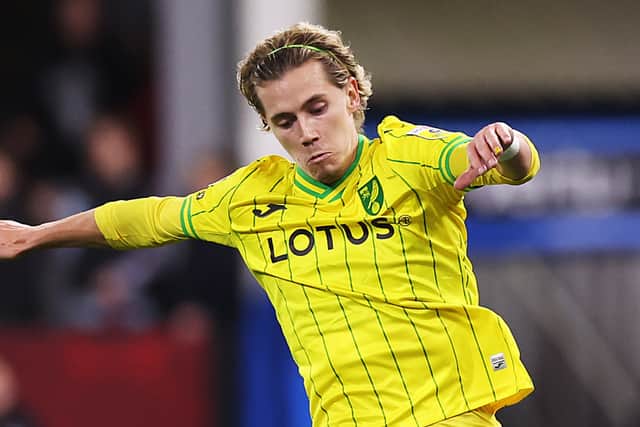 Todd Cantwell of Norwich City is expected to become a Rangers player this month