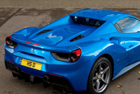 The number plate will be up for sale soon (computer generated image)