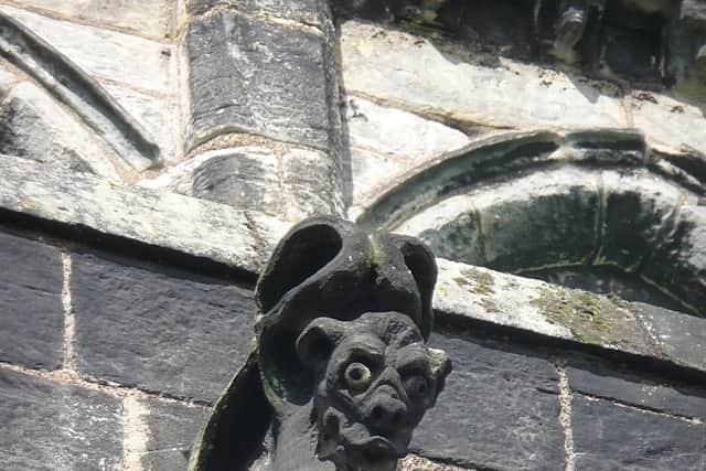 You can find gargoyles all over Glasgow if you take a look at some of our oldest buildings, this one’s on Glasgow Cathedral