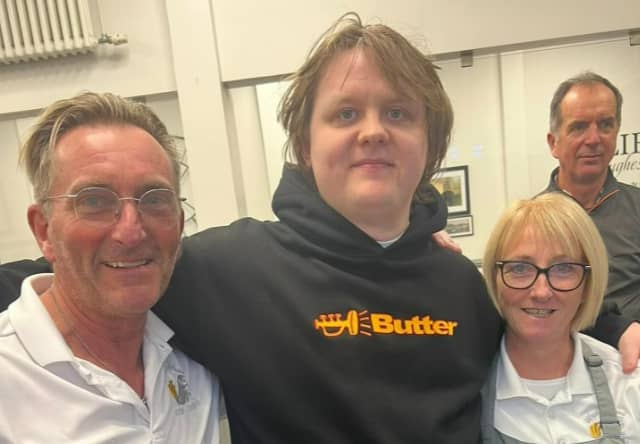 Lewis Capaldi visited The Waterfront on the Fish Quay ahead of his sold-out gig at Newcastle’s Utilita Arena. (Credit: The Waterfront North Shields)