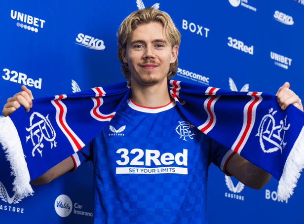 Rangers have completed the signing of midfielder Todd Cantwell from Norwich City (Image: @RangersFC - Twitter)
