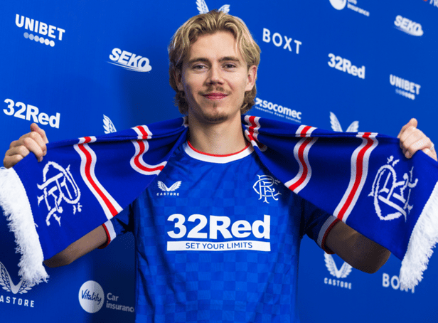 Rangers have completed the signing of midfielder Todd Cantwell from Norwich City (Image: @RangersFC - Twitter)