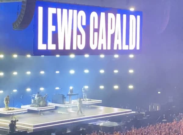 Lewis Capaldi played a 90-minute show the OVO Hydro in Glasgow on Tuesday night (Image: Lewis Anderson)