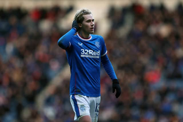 Todd Cantwell impressed on his first start in a Rangers shirt