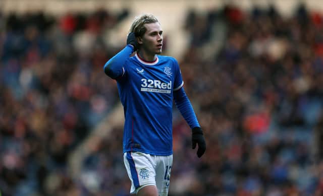 Todd Cantwell impressed on his first start in a Rangers shirt