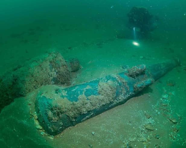 The wreck of the Klein Hollandia (Photo: Cathy de Lara)