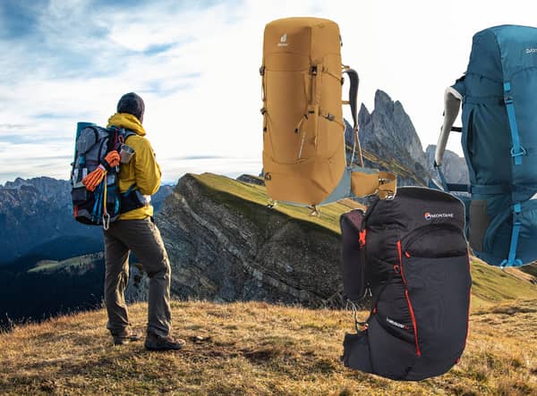 Multi-day hiking backpacks: rucksacks with 40 litre capacity and more