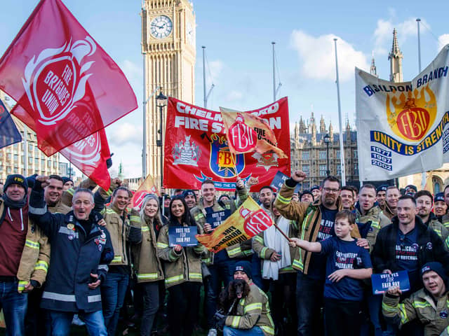 Members of the Fire Brigades Union (Photo: Fire Brigades Union)